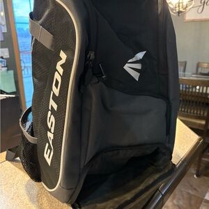 Easton Black & Gray Athletic Backpack